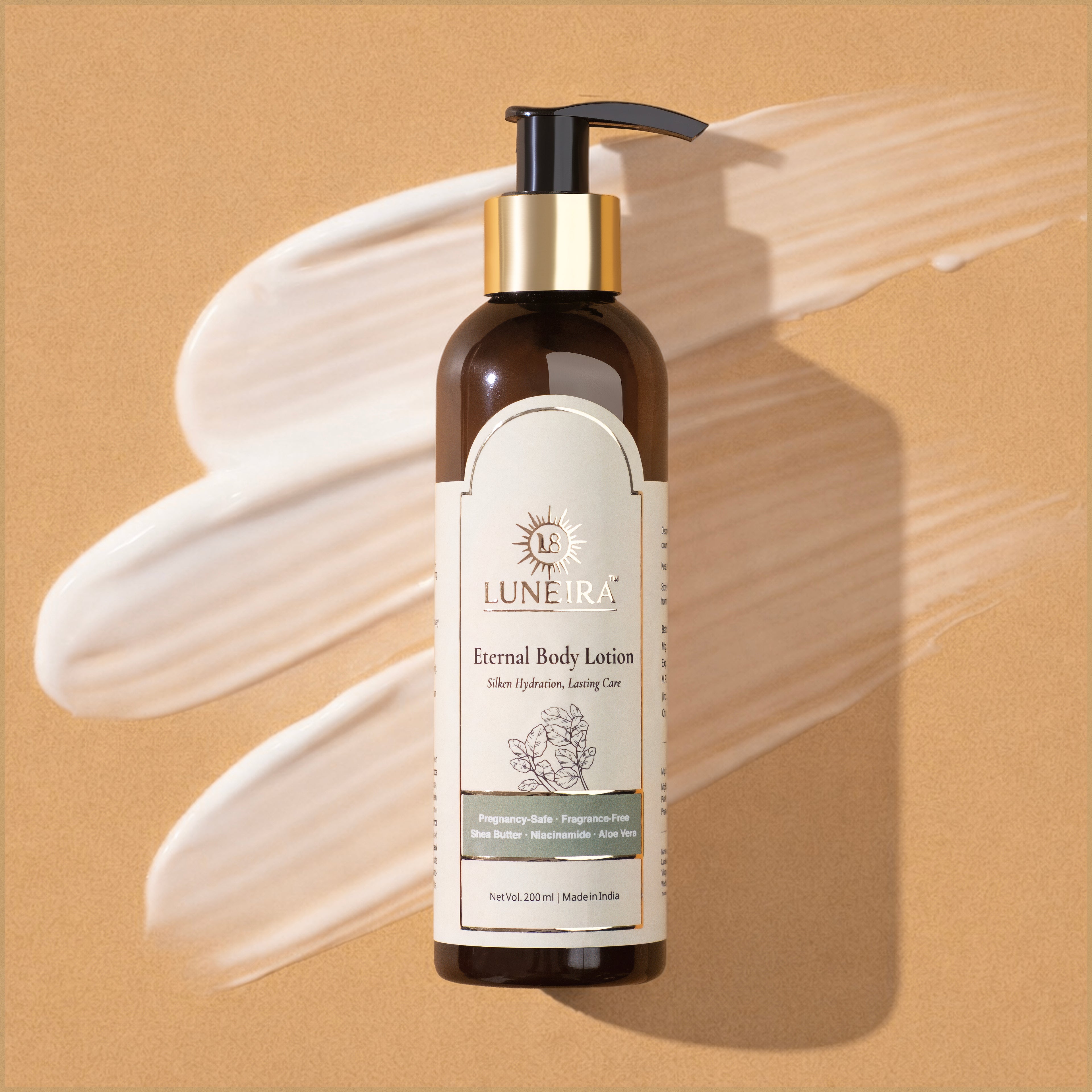 Luneira Eternal Body Lotion | Silken Hydration that Lasts All Day