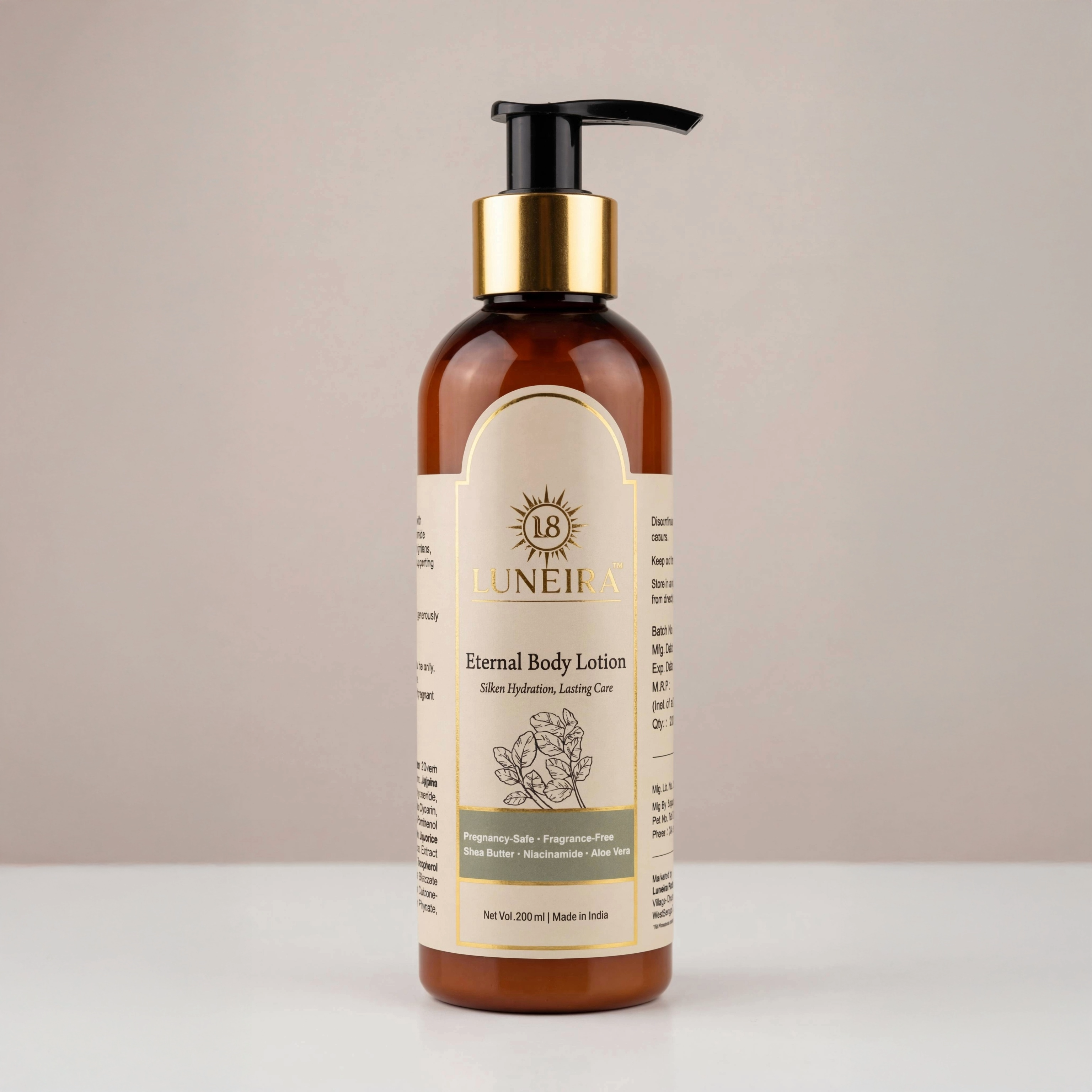 Luneira Eternal Body Lotion | Silken Hydration that Lasts All Day