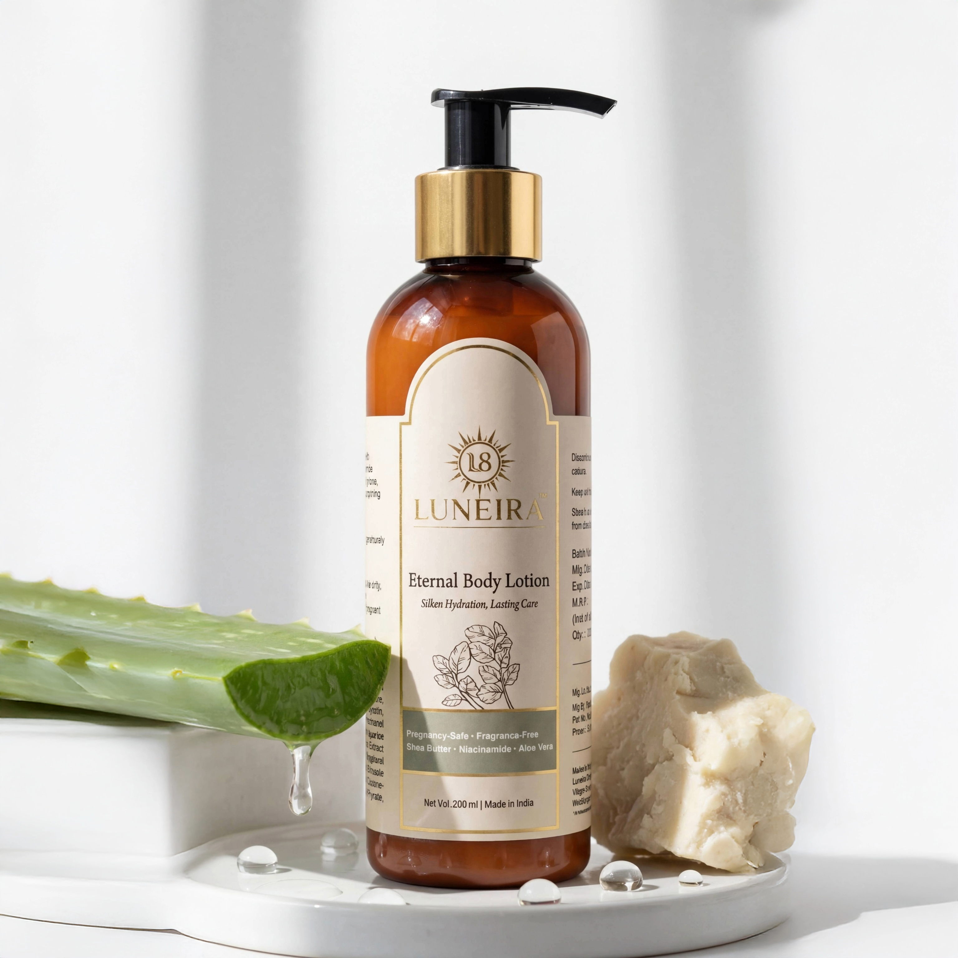 Luneira Eternal Body Lotion | Silken Hydration that Lasts All Day