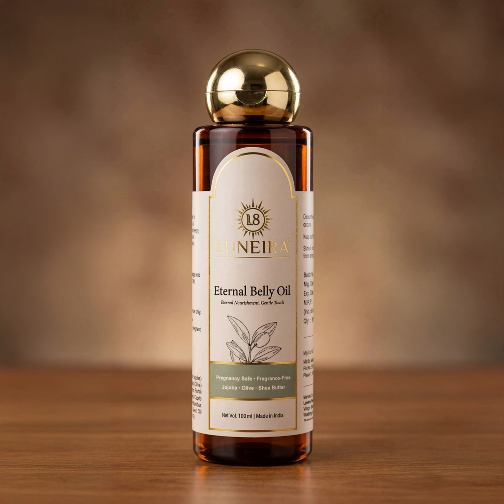 Luneira Eternal Belly Oil | Liquid Gold for Your Changing Shape