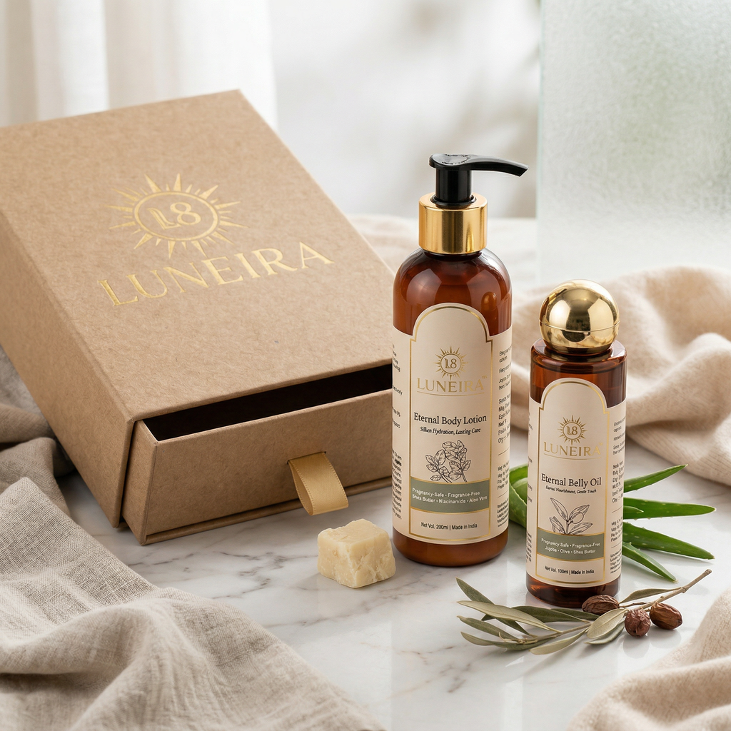 Luneira Premium Maternal Wellness Gift Box | 100% Hormone-Safe Care