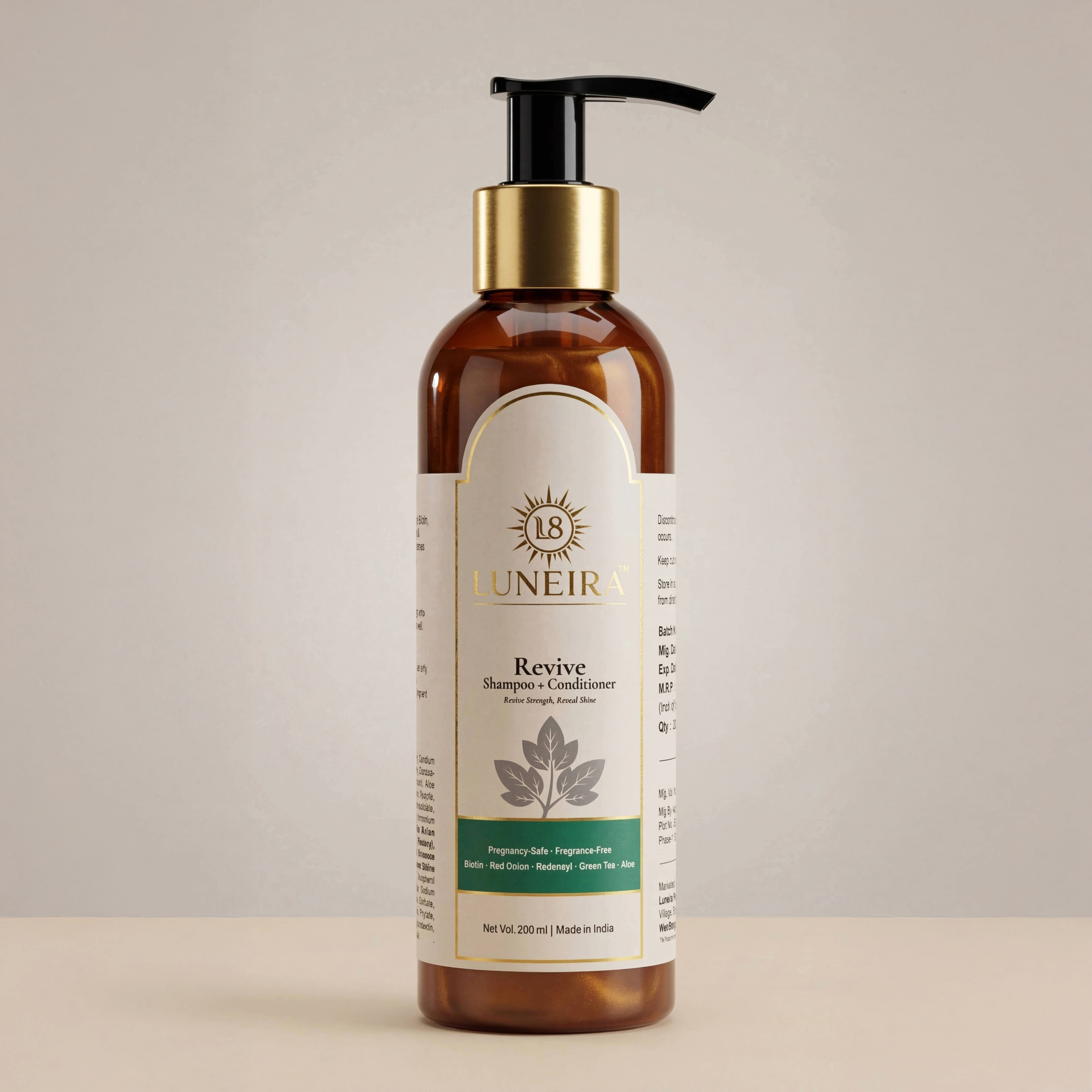 Luneira Revive Shampoo + Conditioner | Anchor Your Roots. Reveal Your Shine